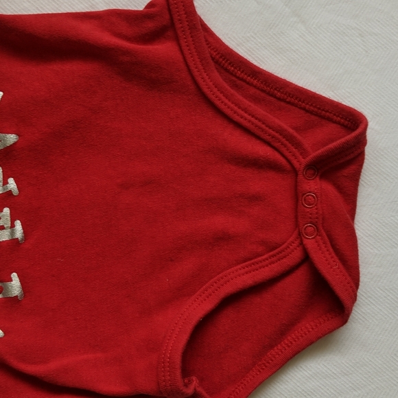 monkey bars 'ladies man' valentine's day bodysuit diaper shirt 6-9 months baby - Picture 4 of 5